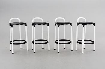 BARSTOLAR, 4 st, Anna Castelli-Ferrieri för Kartell.