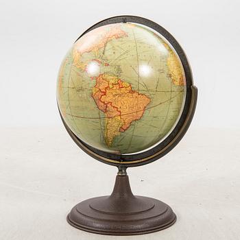 Jordglob USA Reploges globes 1940/50-tal.