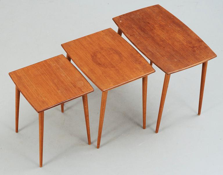 SATSBORD, 1950/60-tal.