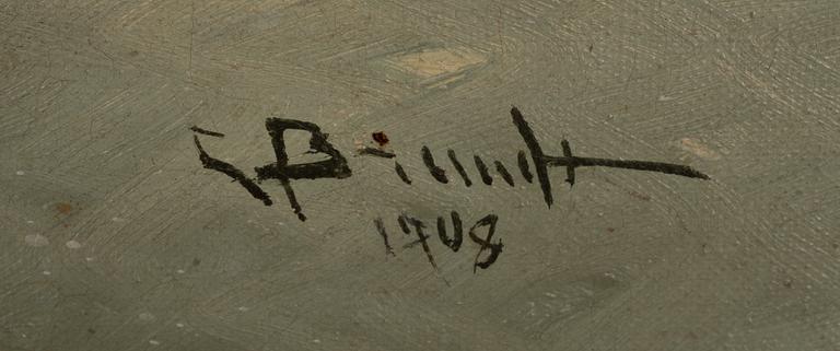 Carl Brandt, Skymningslandskap.