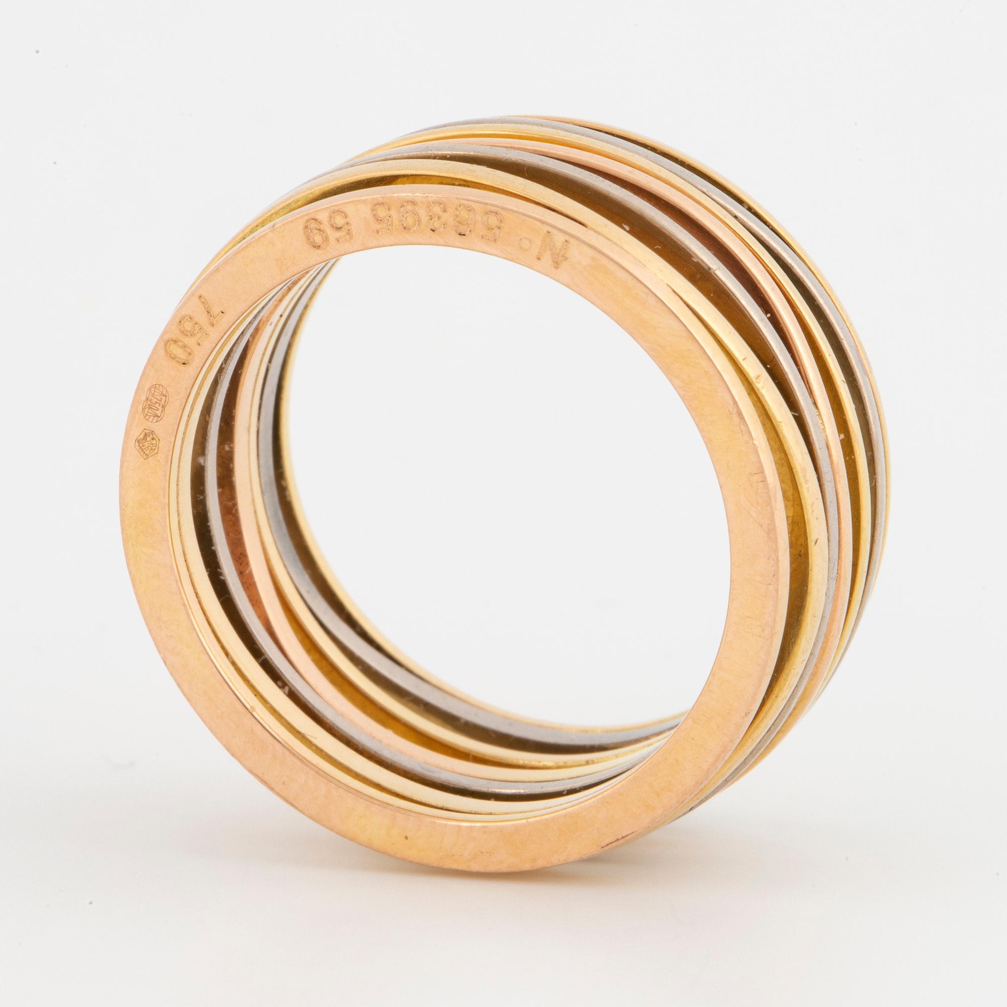 18K gold Omega ring.