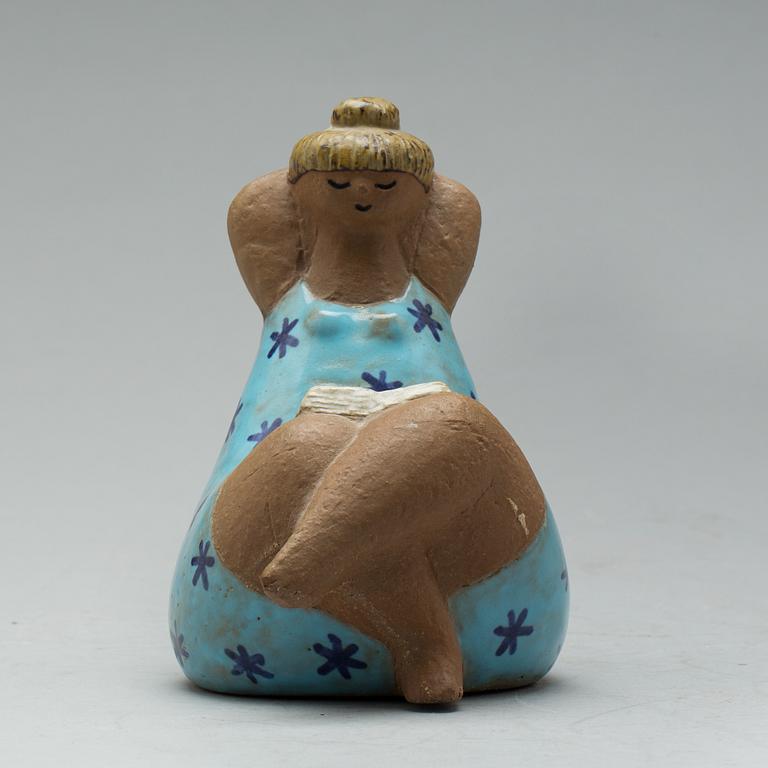 FIGURIN, stengods, "Emma", Lisa Larson, Gustavsberg.