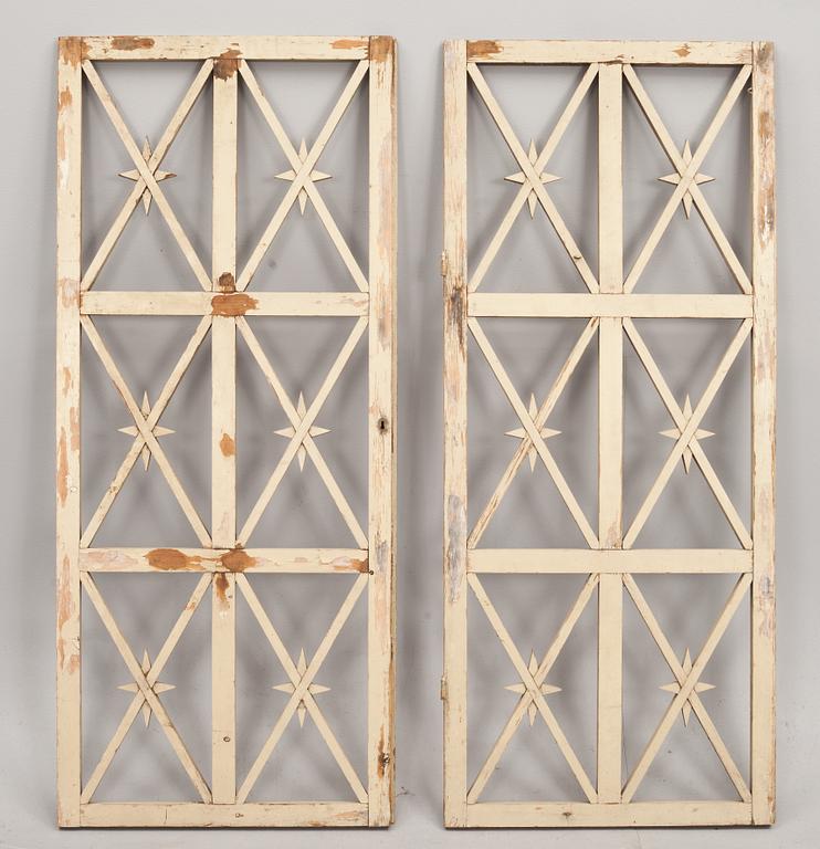 GRINDAR, ett par, Gunnar Asplund.