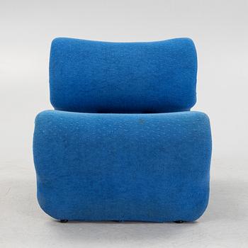 Jan Ekselius, an "Etcetera" lounge chair, J.O. Carlssons Möbel AB, Vetlanda, Sweden, 1960's/70's.