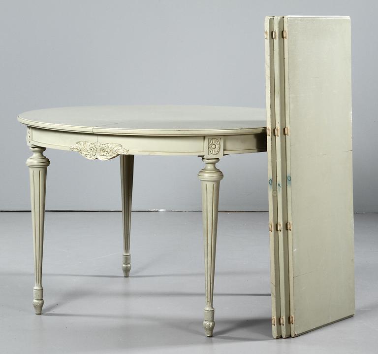 MATSALSGRUPP, 13 delar, gustaviansk stil, 1900-tal.