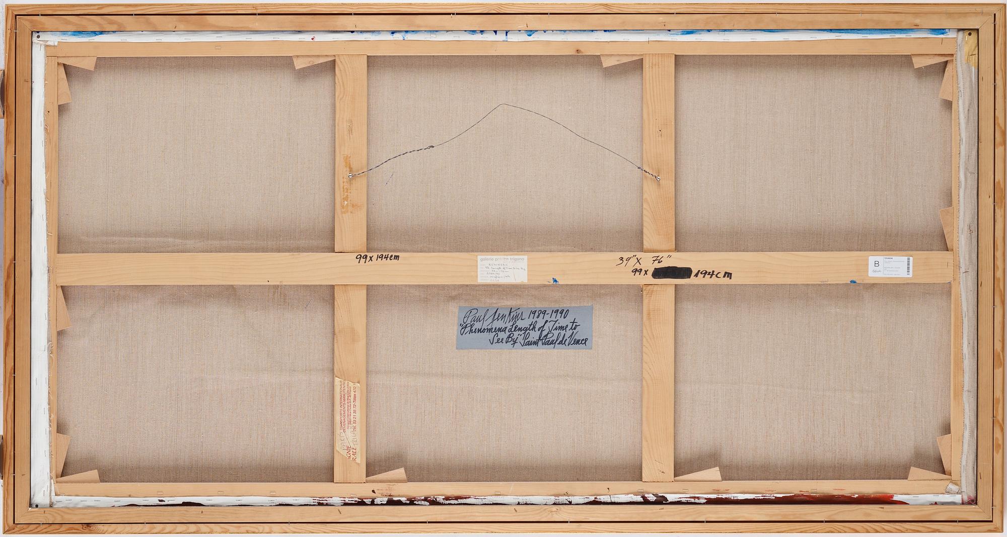Paul Jenkins, "Phenomena Length of Time to see by".
