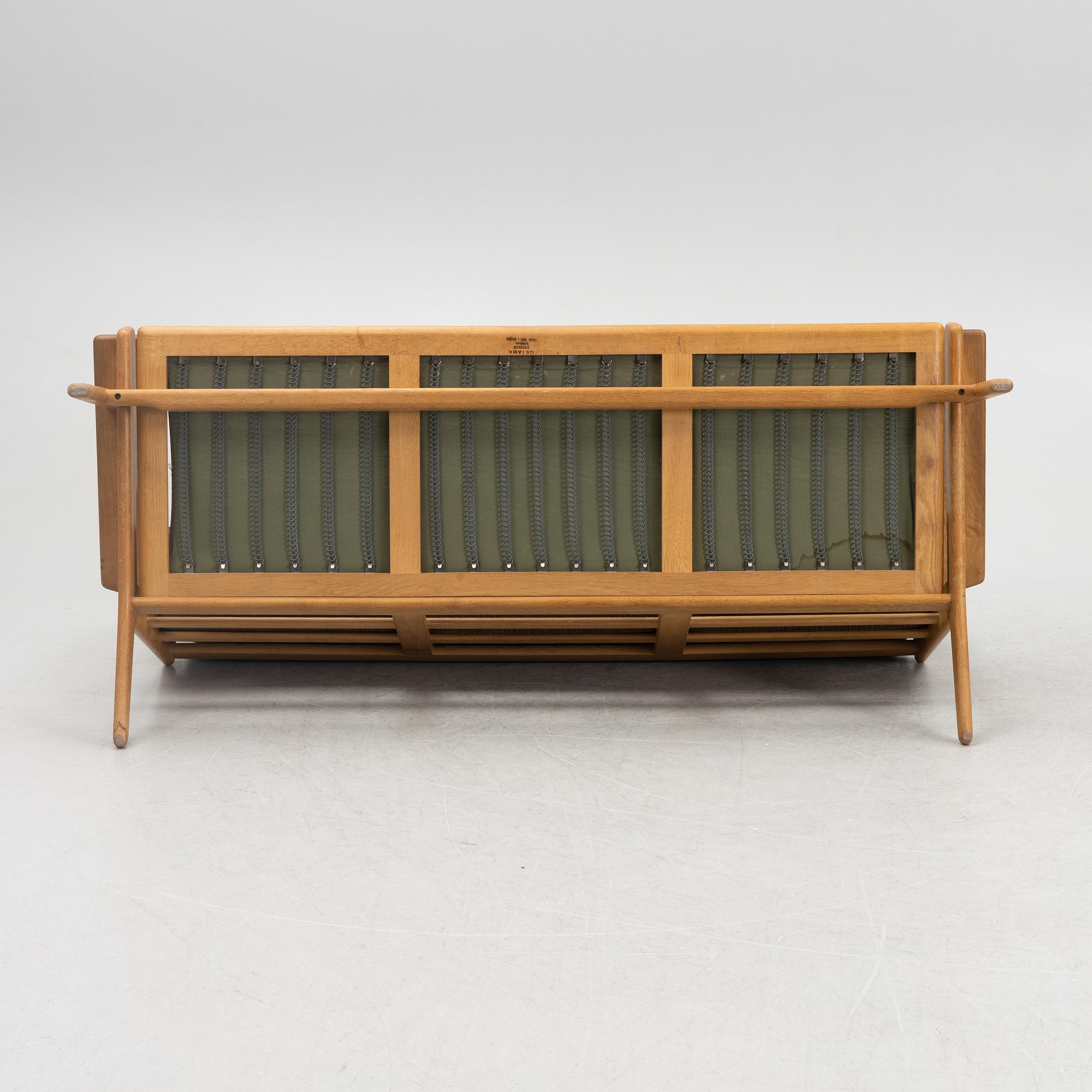 Hans J. Wegner, a "GE 290" sofa, Getama, Gested, Denmark.