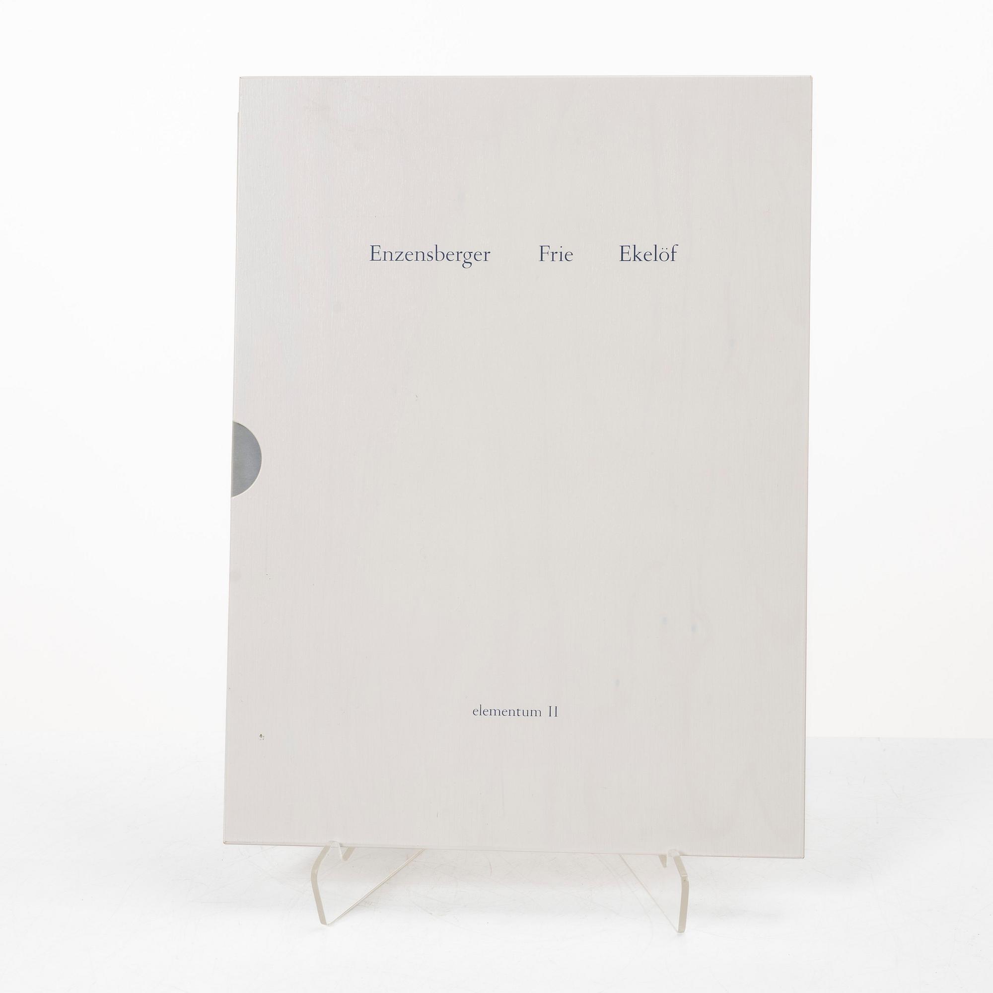 Peter Frie, Gunnar Ekelöf, Hans Magnus Enzensberger, "The Clouds", Elementum II, around the year 2005.