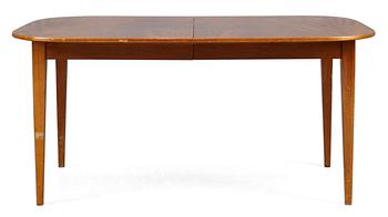 456. A Josef Frank mahogany dinner table, Svenskt Tenn, model 947.