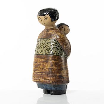 Lisa Larson, figurin, stengods, "Japanska", Gustavsberg.