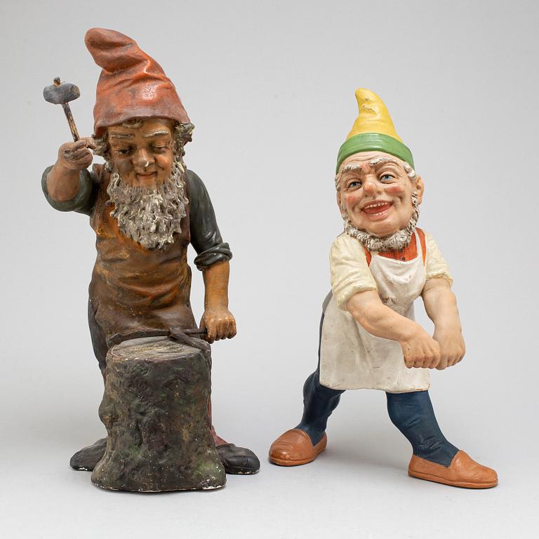 Two gnomes, 20th Century.