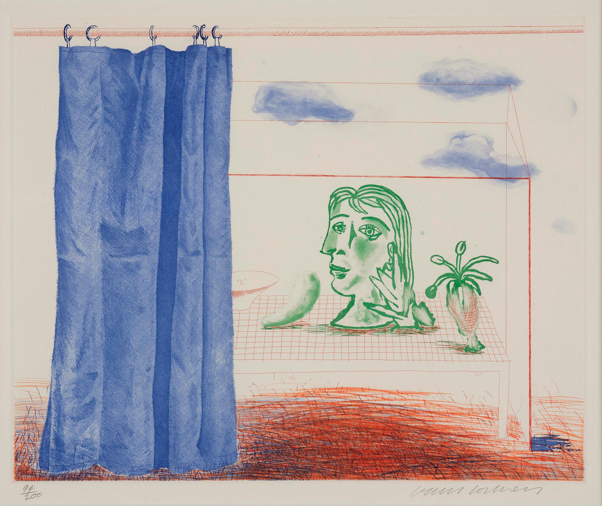 David Hockney, "What Is This Picasso?" ur: The Blue Guitar.
