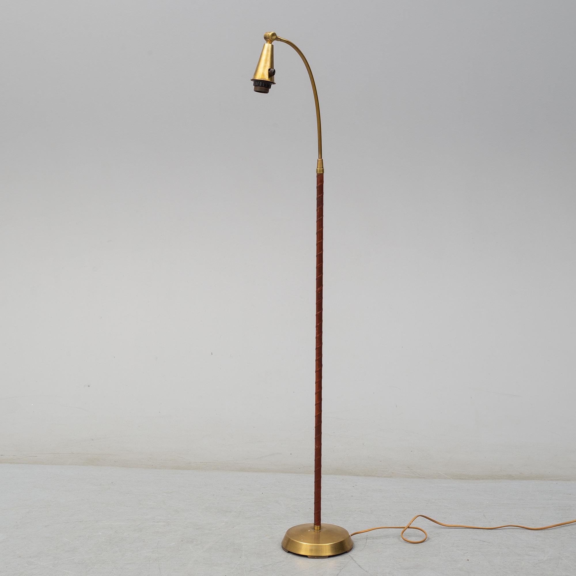 EINAR BÄCKSTRÖM, golvlampa, Malmö, 1900-talets mitt.