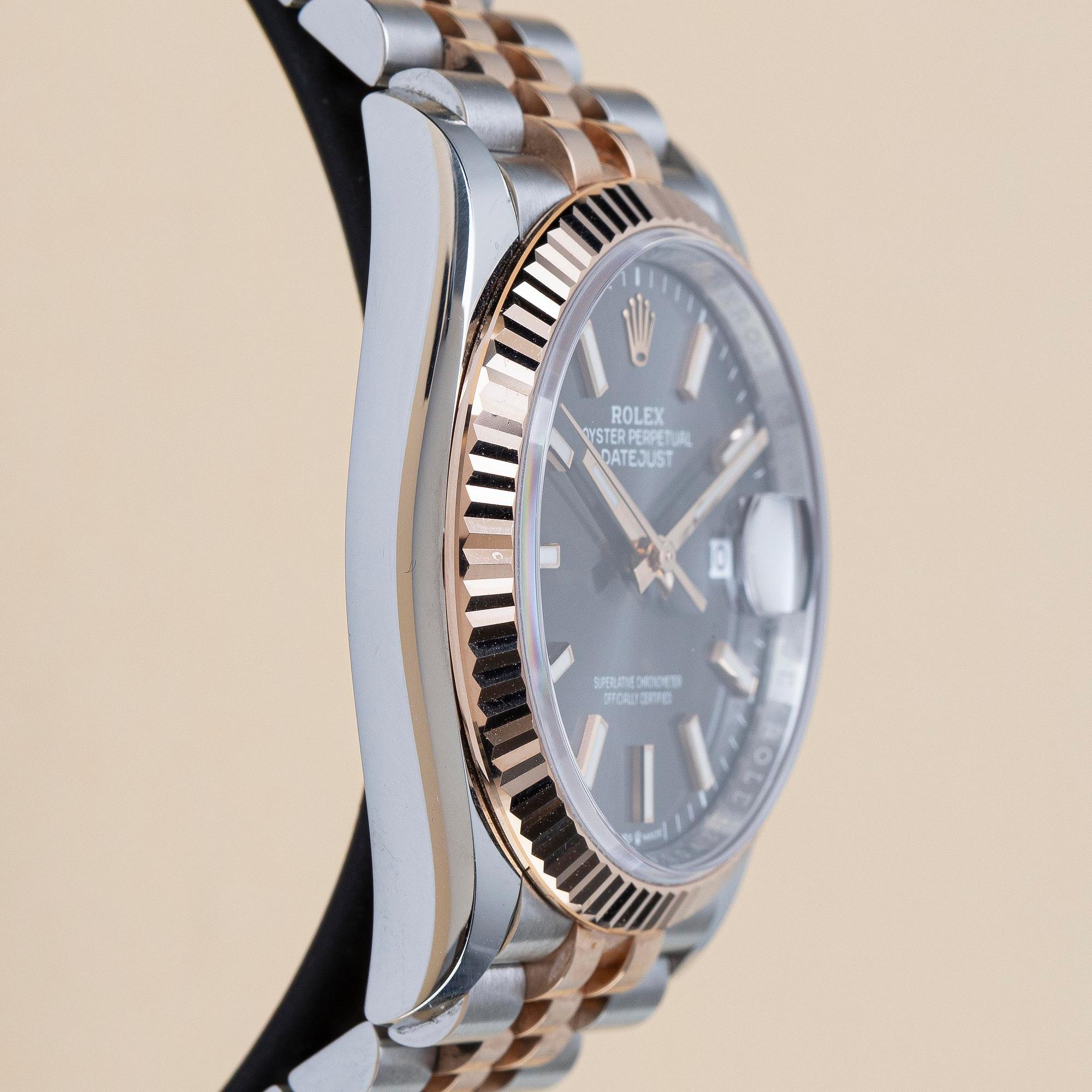 Rolex, Datejust 36, "Slate Dial", ca 2021.