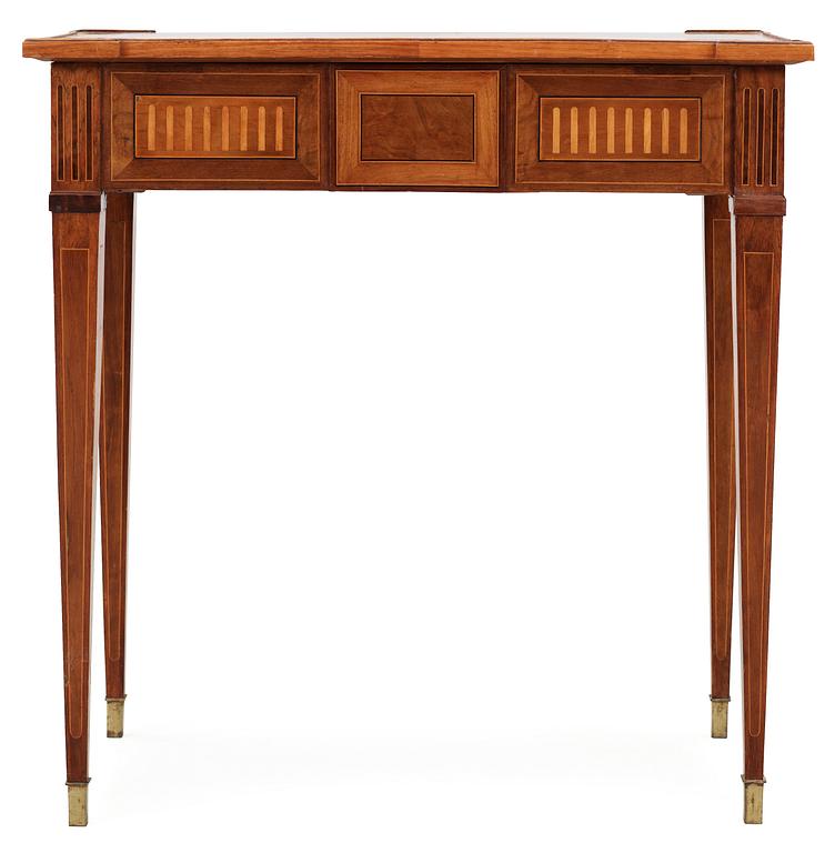 A Gustavian table by Georg Haupt (master 1770-1784), not signed.