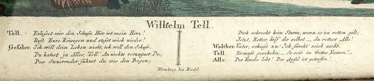 Unknown artist 19th century, "Wilhelm Tell".