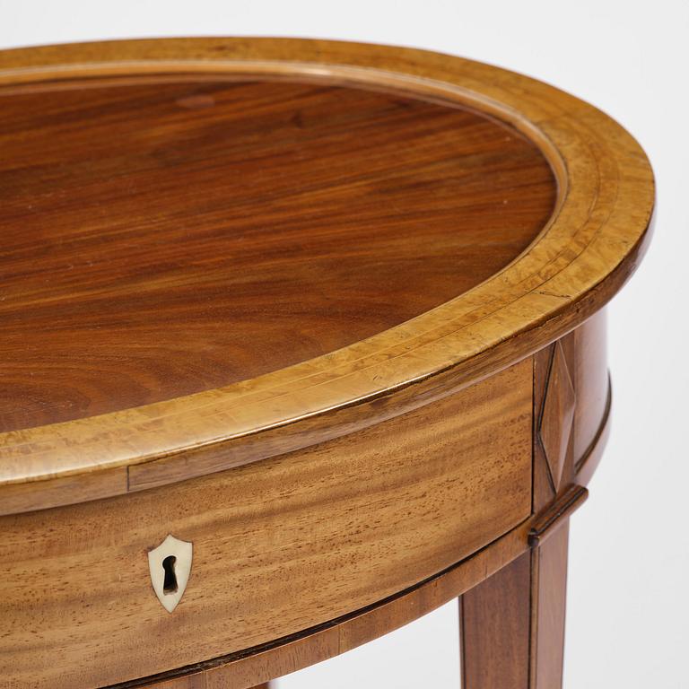 A late Gustavian table.