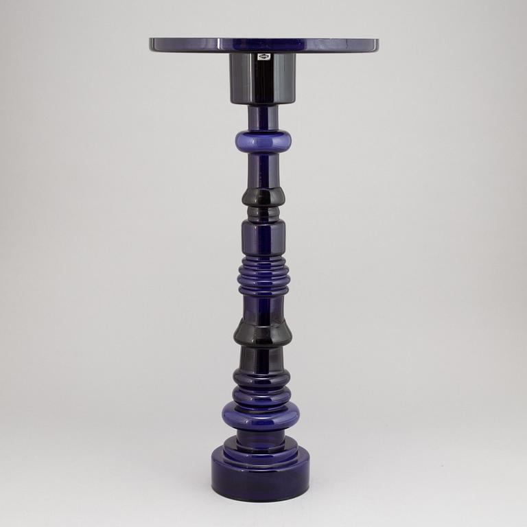 Oiva Toikka, a glass candlestick, Nuutajärvi, Notsjö, Finland.