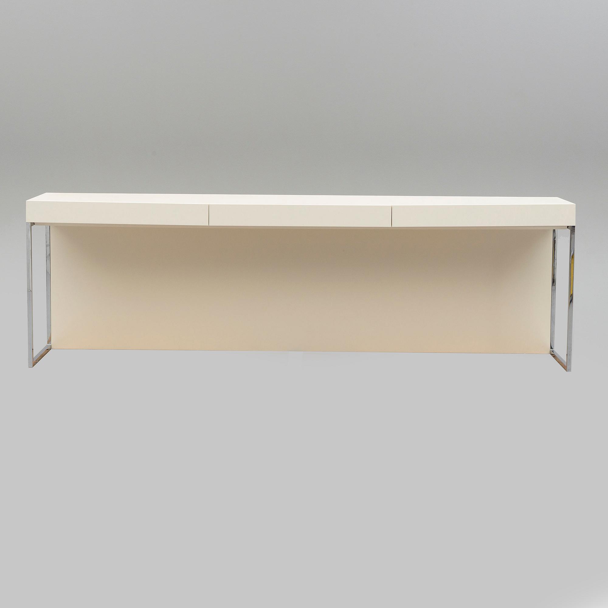 a "Athos" console table by Paolo Piva for B&B Italia.