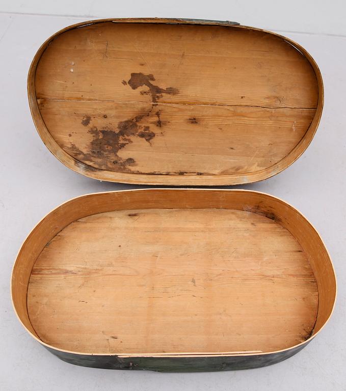 FÄRDSKRIN, allmoge, svepteknik, daterad 1799.