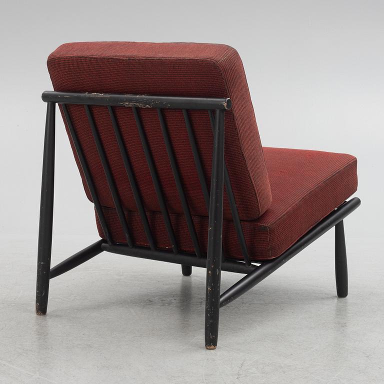 Alf Svensson, a 'Domus' lounge chair, Dux, 1950's.