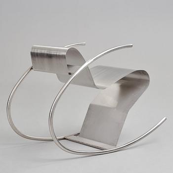 Sigurdur Gustafsson, a "Rock´n Roll" rocking chair for Källemo Sweden, post 1999.