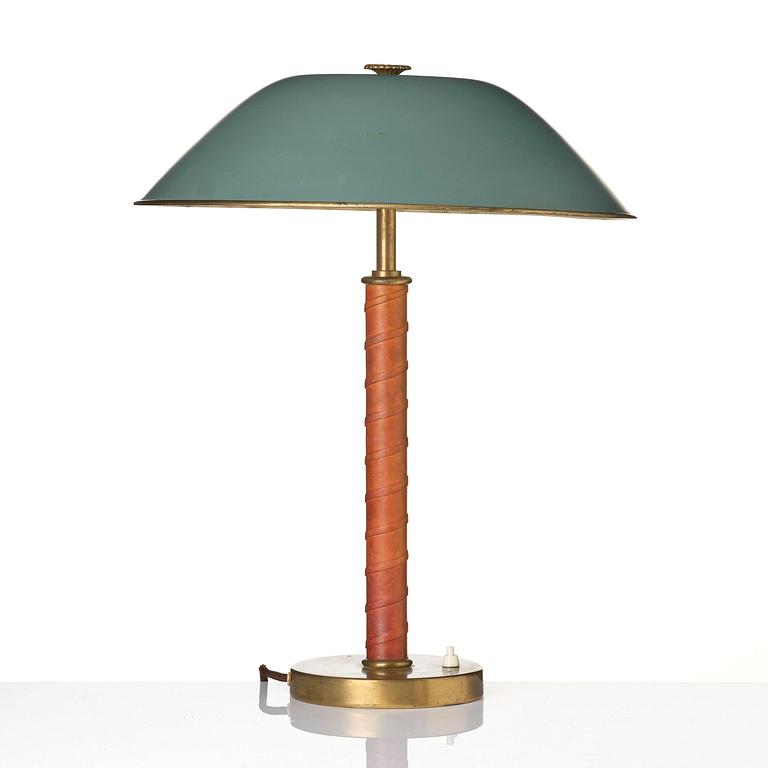 Bertil Brisborg, a table lamp model "30595", Nordiska Kompaniet, 1940s.