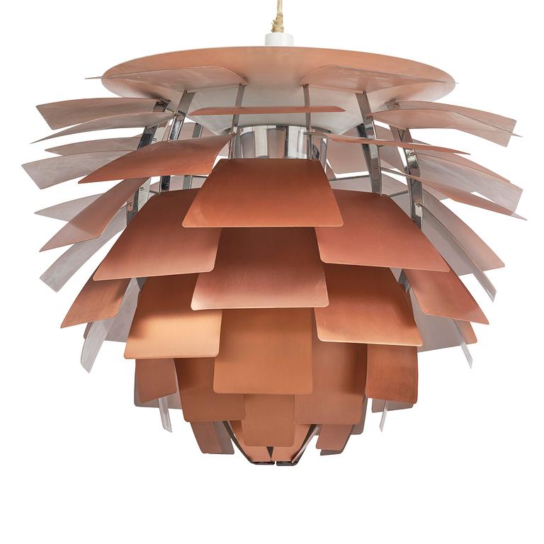 Poul Henningsen, an "Artichoke" ceiling lamp, Louis Poulsen, Denmark, 1960s-70s.