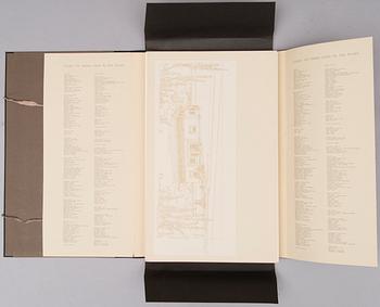 FRANK LLOYD WRIGHT, portfolio, Buildings, Plans, and Designs. New York: Horizon Press, (1963).