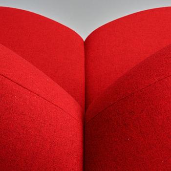 Claesson Koivisto Rune, a “Maluma” sofa / love seat, Time & Style, Japan, 2018.