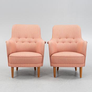 Carl Malmsten, fåtöljer. ett par, "Samsas", AB OH Sjögren, 1900-talets senare del.