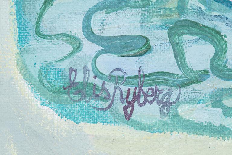 Elis Ryberg, olja på duk, signerad Elis Ryberg.