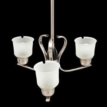 TAKLAMPA, Art Deco, 1930-tal. Höjd ca 60 cm.