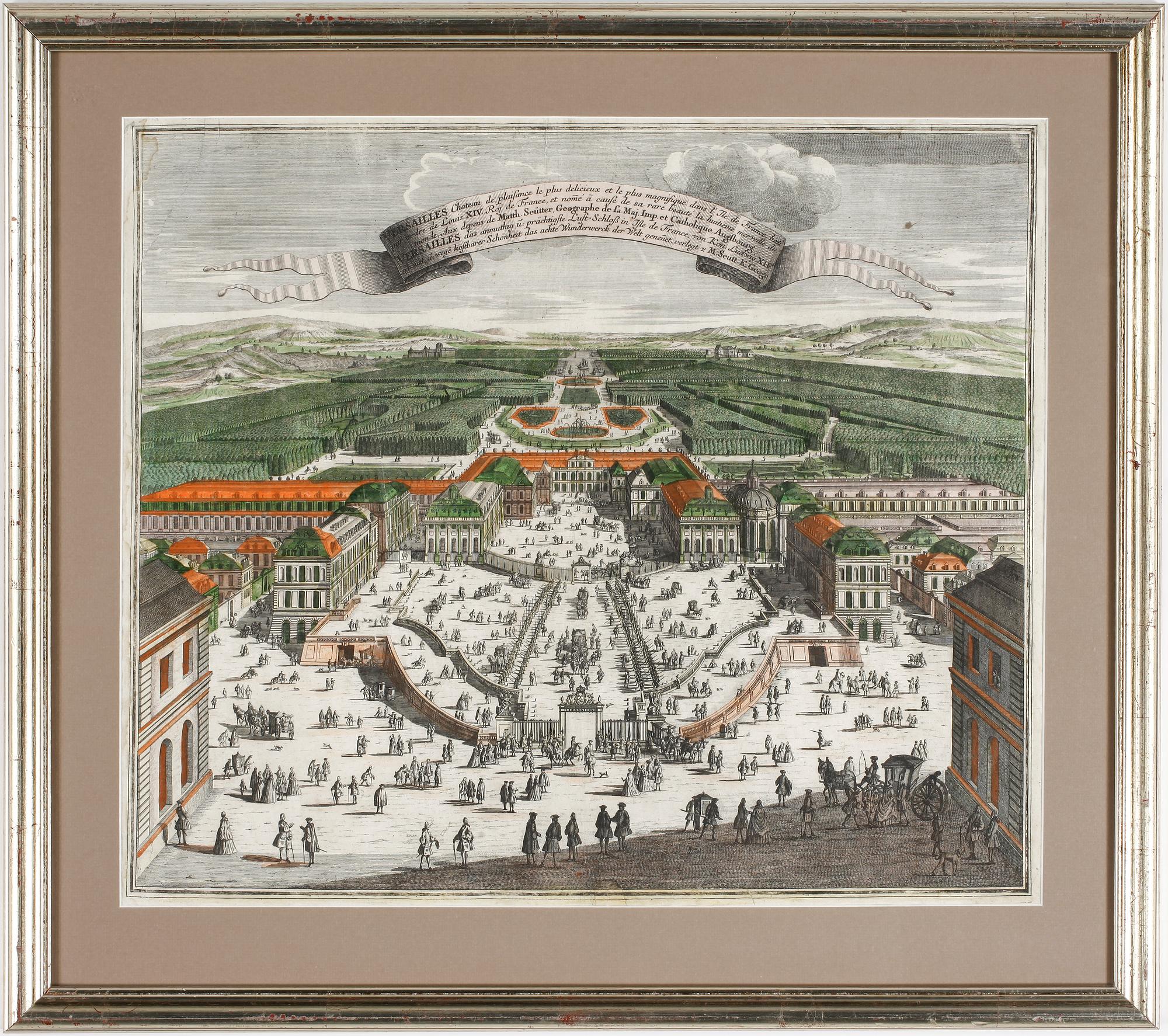 KOPPARSTICK. Kolorerat. 1700-tal.