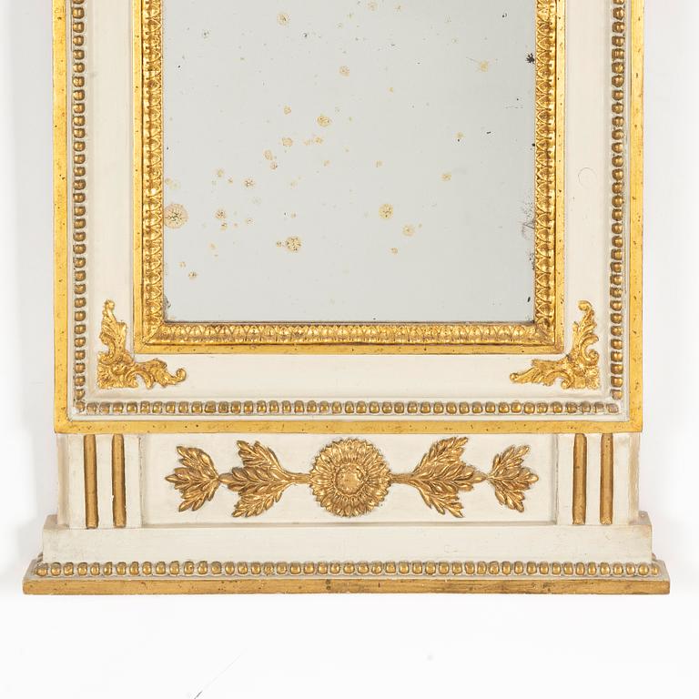 Spegel, sengustaviansk, 1800-tal.