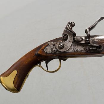 a Swedish military flintlock pistol from Carl Gustaf Stadsgevärsfaktori, around year 1800.