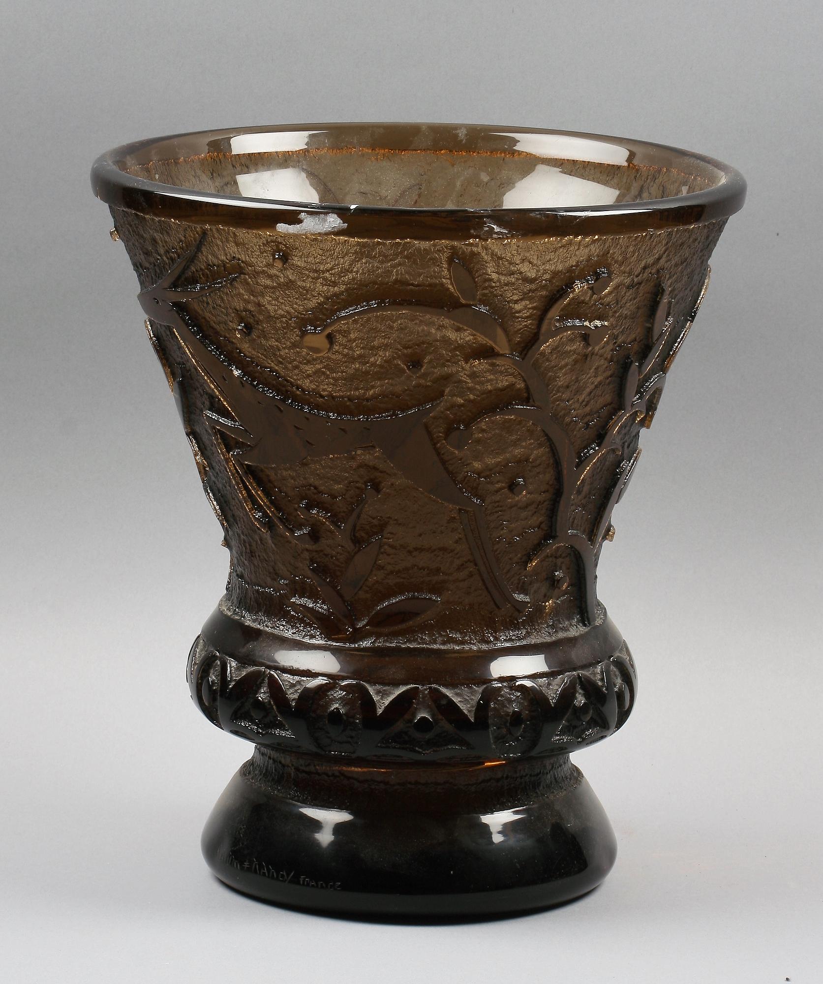 VAS, glas, Daum Nancy, 1930-tal.