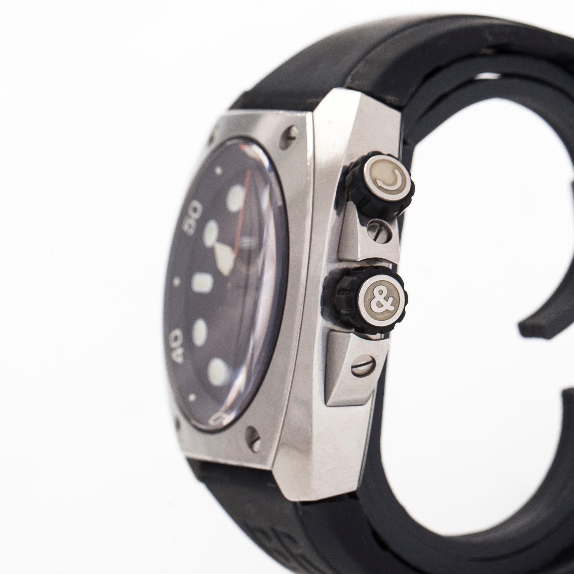 Bell & Ross, BR 02 (1000M), armbandsur, 44 mm. - Bukowskis