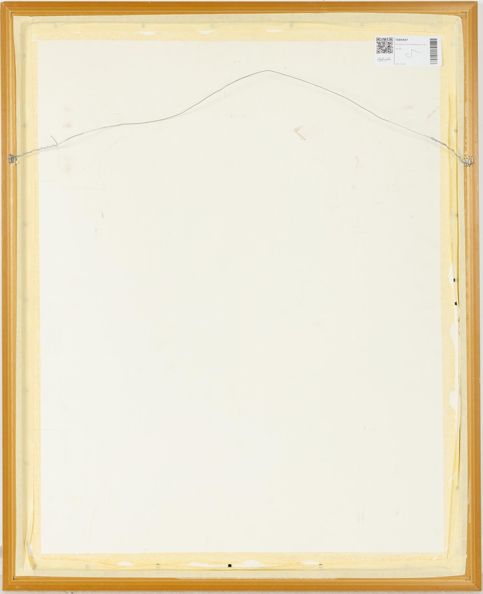 Madeleine Pyk, "Restaurant La Campanette".