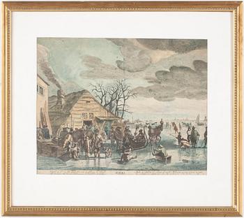 Paulus Potter · PAULUS POTTER, efter, kopparstick, gravör Pieter Nolpe, publicerad av Frederick de Wit, 1640-1652.