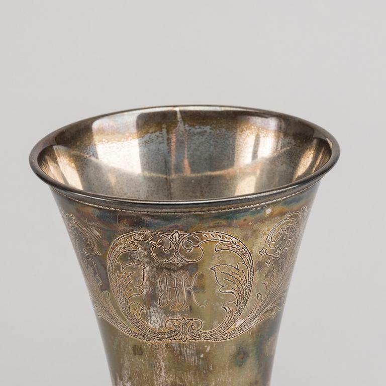 CG HALLBERG pokal silver Stockholm 1937.