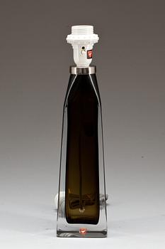 BORDSLAMPA, glas. Design Carl Fagerlund, Orrefors.