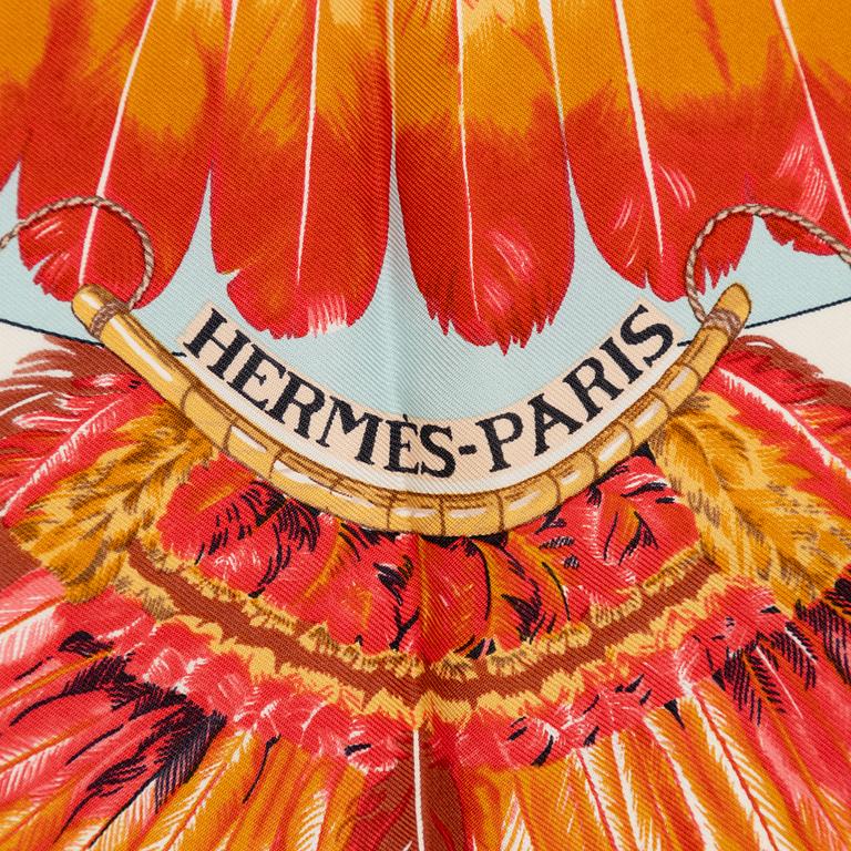 Hermès, scarf, "Brazil".