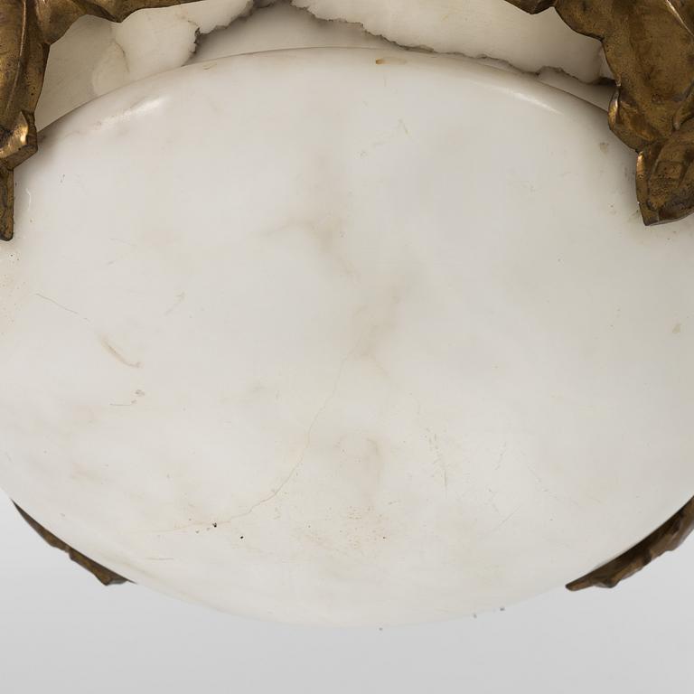 Alice Nordin, an Art Nouveau ceiling lamp, around 1900.