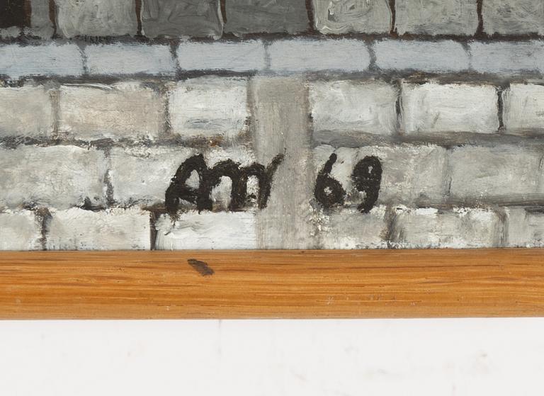 Arvid Widerberg, olja på duk, signerad och daterad -69.