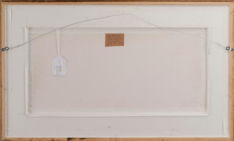 KALEVI PYYKÖNEN, gouache på papper, signerad och daterad 82.