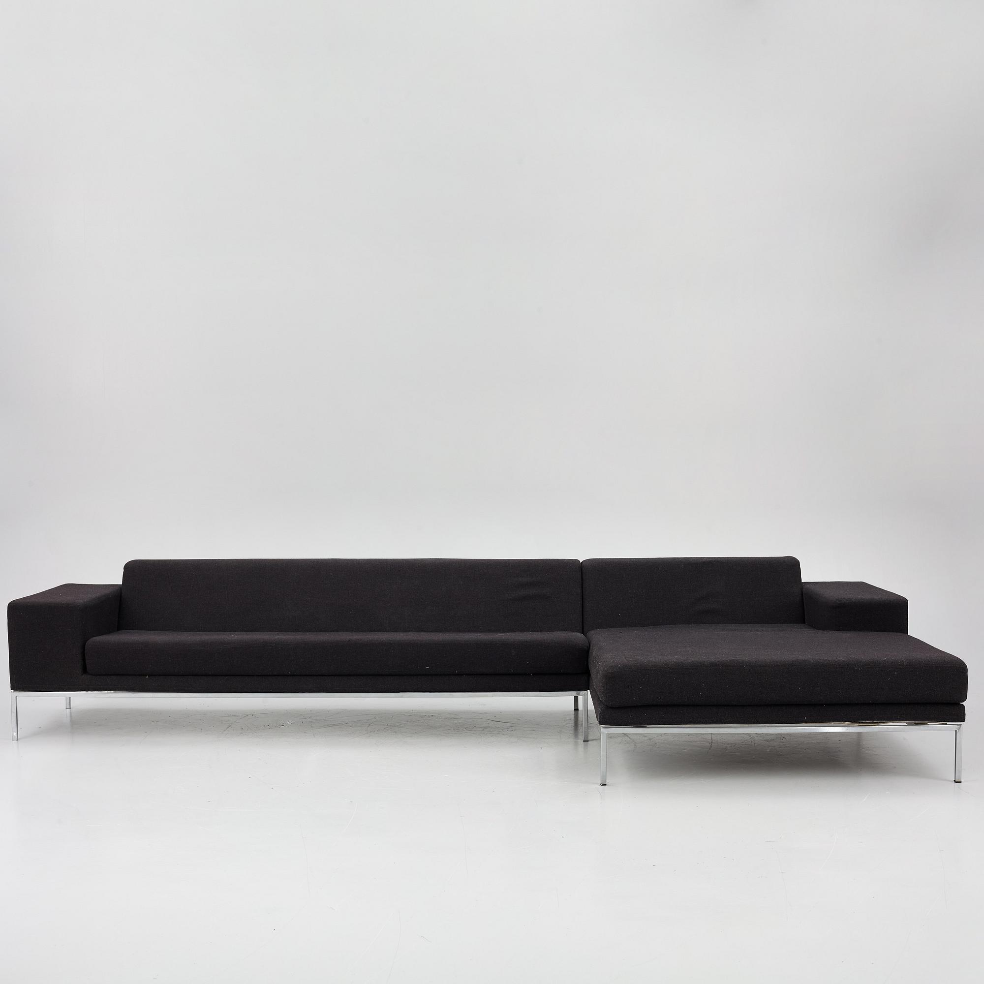 Eero Koivisto, a 'Hockney' sofa with divan, David Design, around 2000.