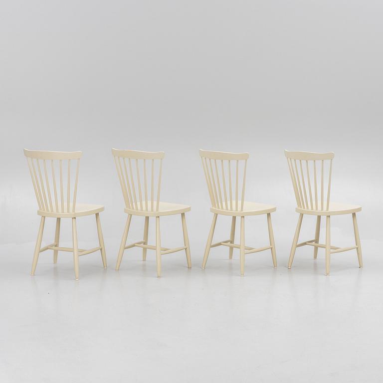 Four chairs, from Stockaryd, dated -79.