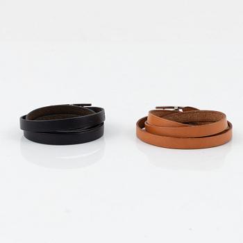 Hermès, armband, 2 st, "Hapi".