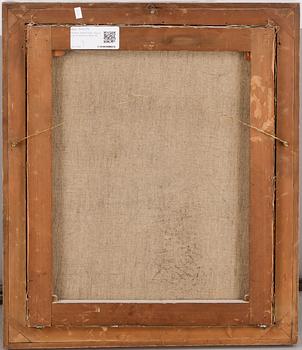 OKÄND KONSTNÄR, olja på duk, ej signerad, 1800-tal.